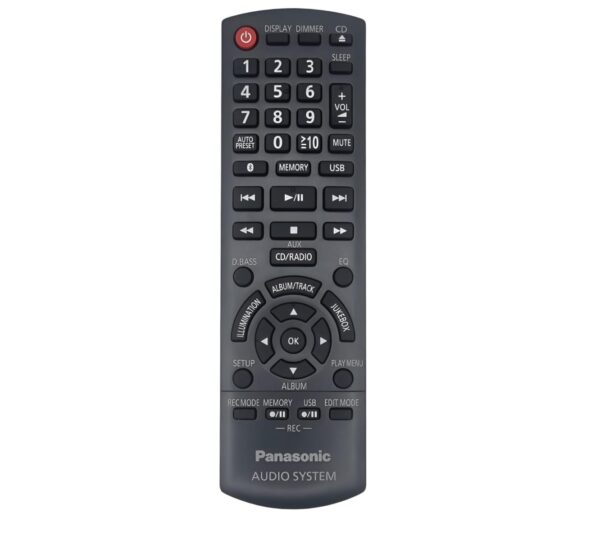 N2QAYB001094 Control remoto Nuevo Original para sistema de audio Panasonic BLUETOOTH