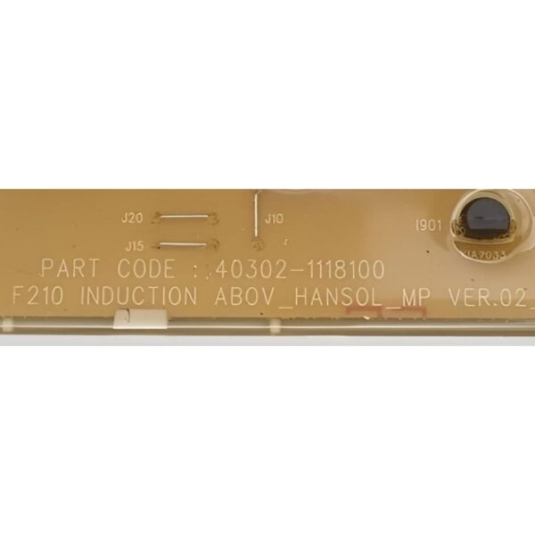 40302-1118100 Tarjeta de Control para Lavadora Whirlpool Modelo: DWF-DG361AGG1, DWF-DG281AWW3 - Image 2