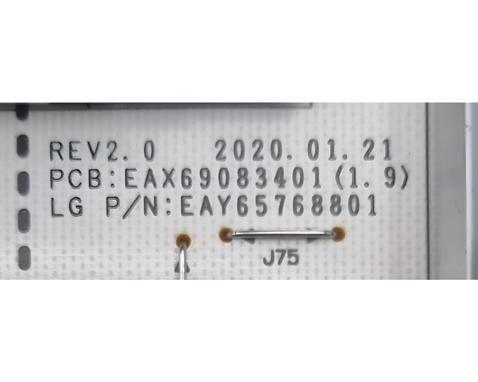 EAY65768801 Fuente para pantalla LG Modelo: OLED55BXPUA - Image 3