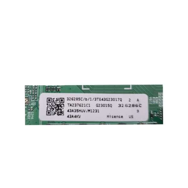 326286 MAIN PARA PANTALLA HISENSE MODELO 43A35HUV - Image 2