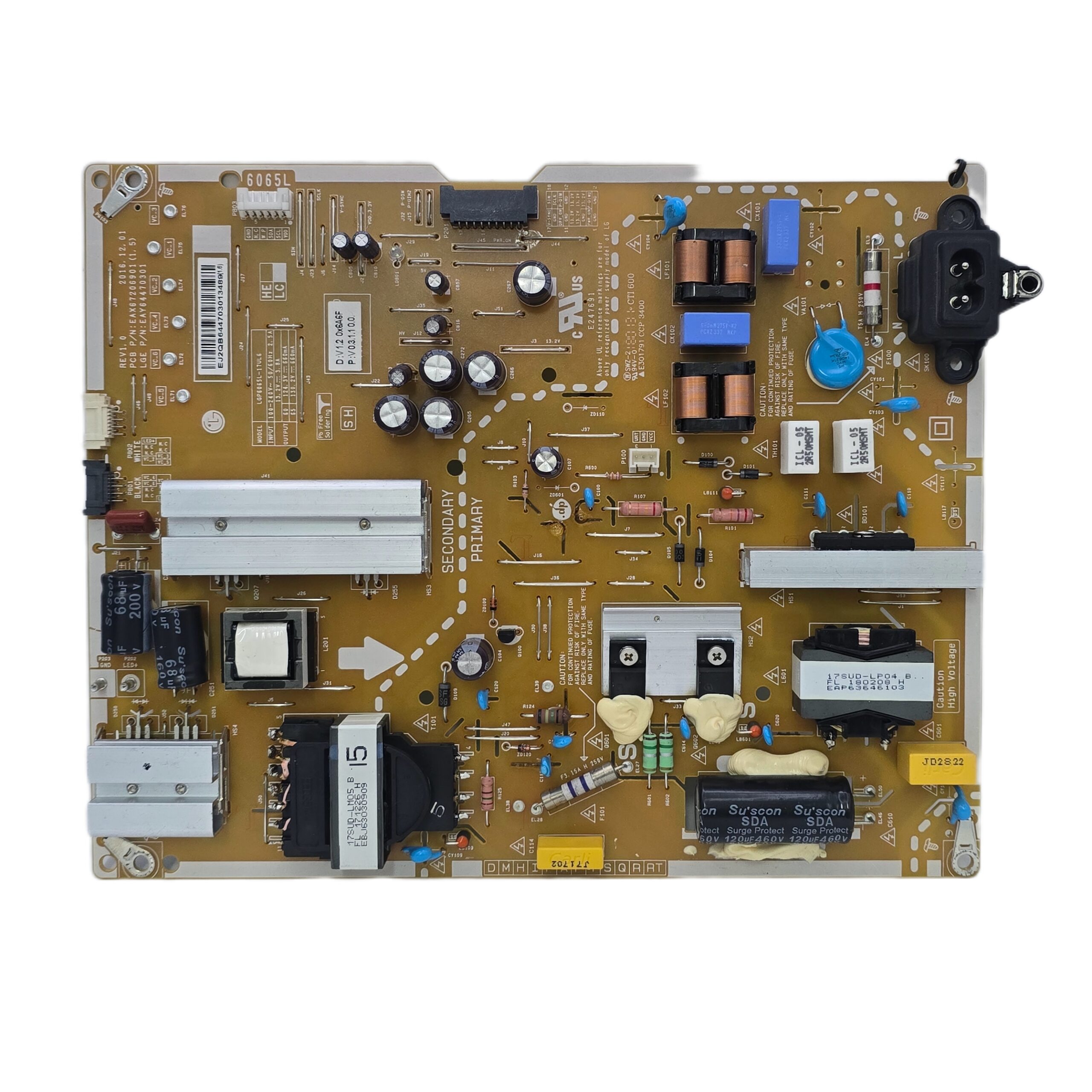 EAY64470301FUENTE PARA PANTALLA LG 65UJ6580 65UJ6580 EAX67206901(1.5)